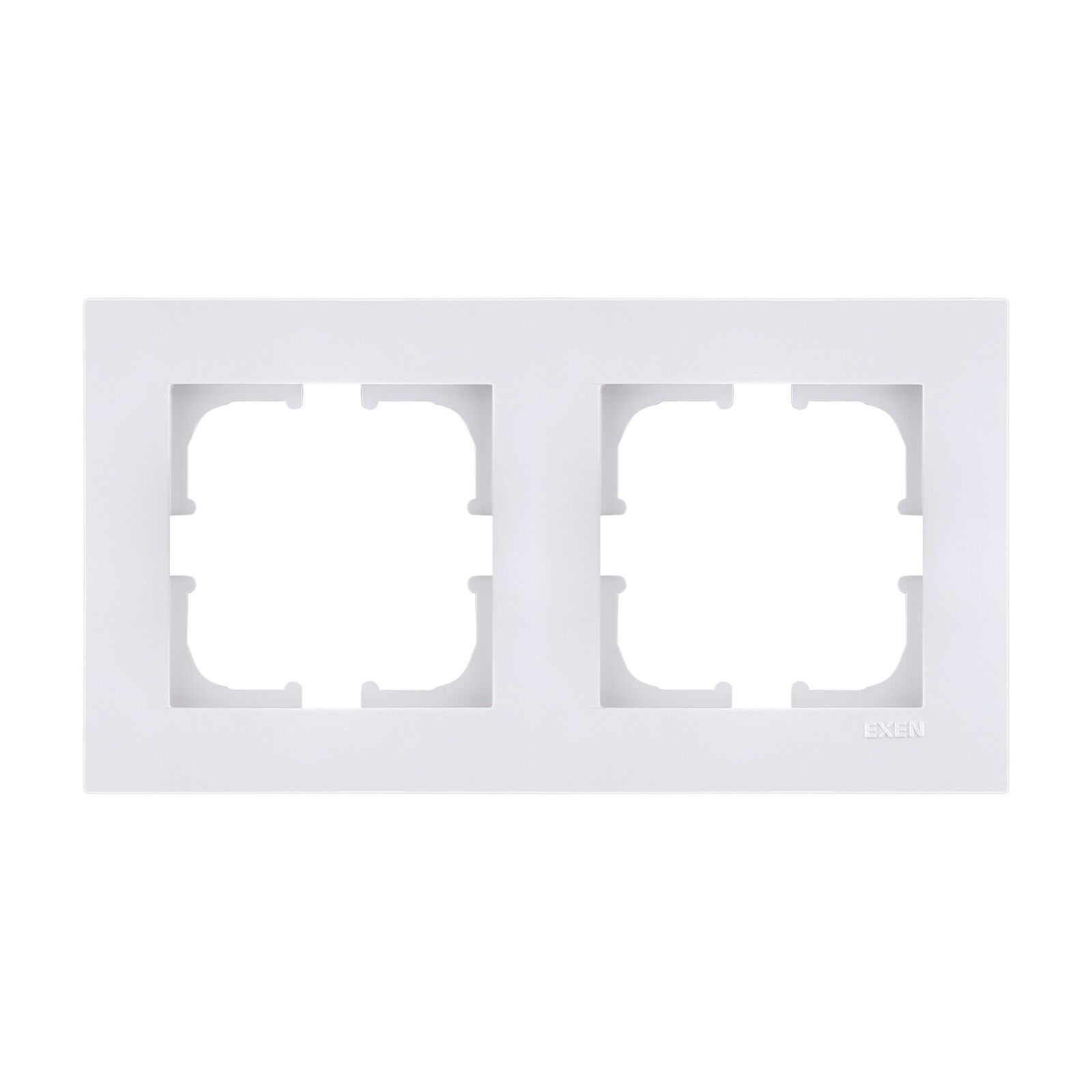 Exen Karell Beyaz İkili Çerçeve