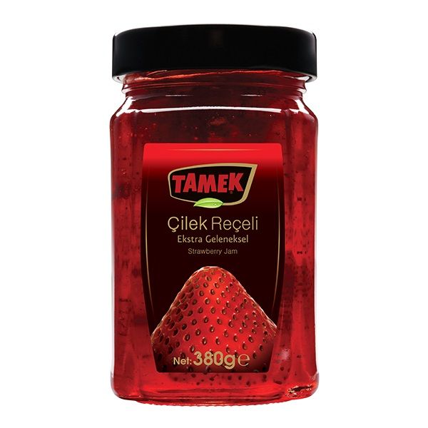Tamek Premium Çilek Reçeli 380gr