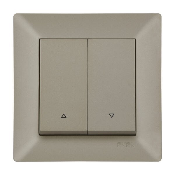 Exen Karell Blisterli Titanyum Jaluzi Kumanda Anahtarı