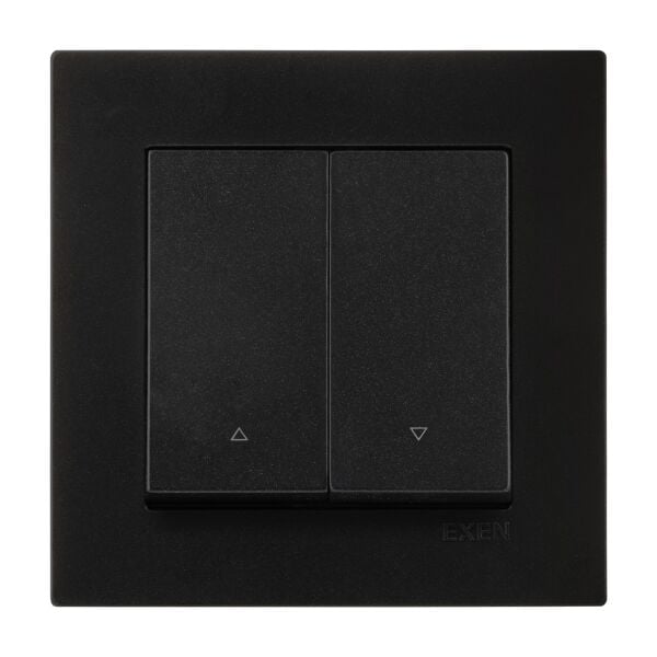 Exen Karell Blisterli Siyah Jaluzi Kumanda Anahtar