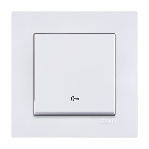 Exen Karell Blisterli Beyaz Kapı Otomatiği Anahtar