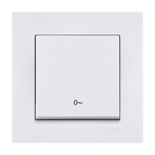 Exen Karell Blisterli Beyaz Kapı Otomatiği Anahtar