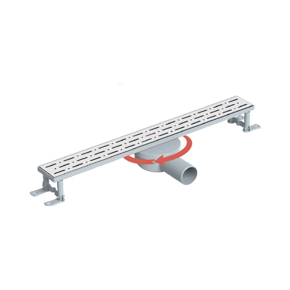 Maxiflow Style Line Duş Kanalı 40cm Q50 Yandan