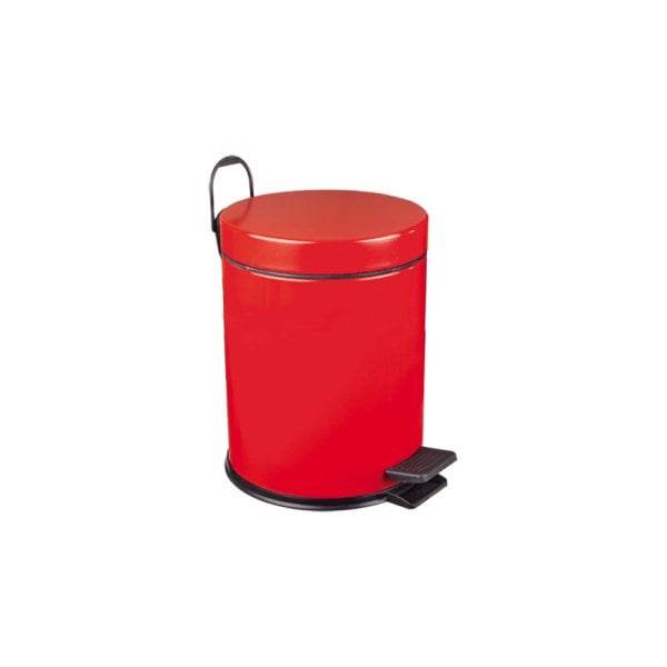 Maxiflow Renkli Çöp Kovası 12 Litre Kırmızı