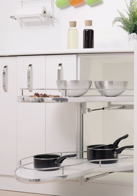 Huzur H6001 Döner Tablalı Körköşe Mkn. Frenli Sağ
