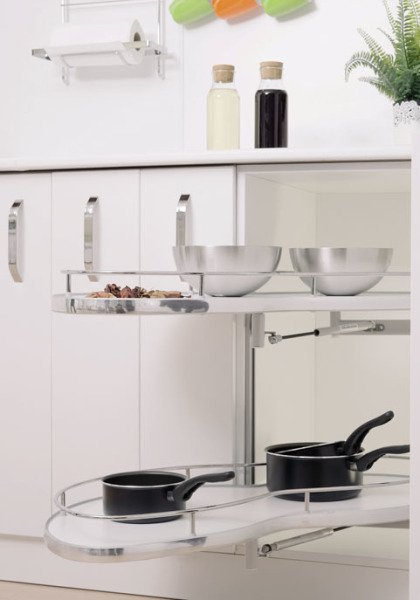 Huzur H6001 Döner Tablalı Körköşe Mkn. Frenli Sağ