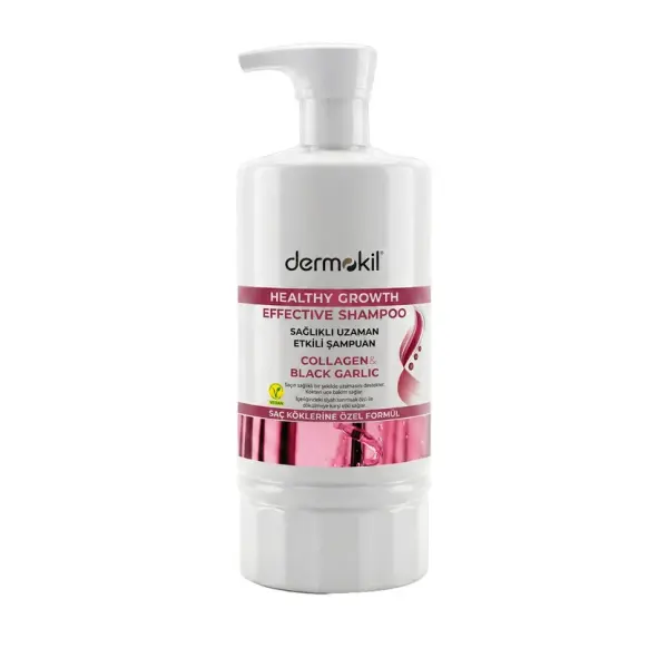 Dermokil Kolajen Siyah Sarımsak Şampuan 950ml