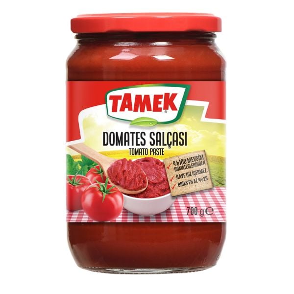 Tamek Domates Salçası Cam 700g