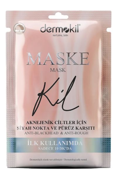 Dermokil Siyah Nokta ve Pürüz Karşıtı Maske 15ml