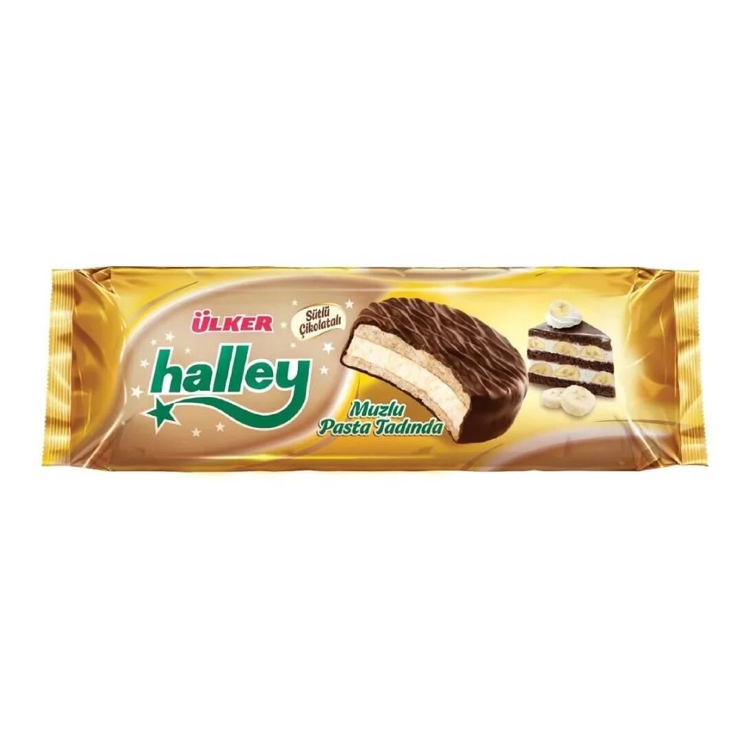 Ülker Halley Muzlu Mini Pasta Tadında 66gr