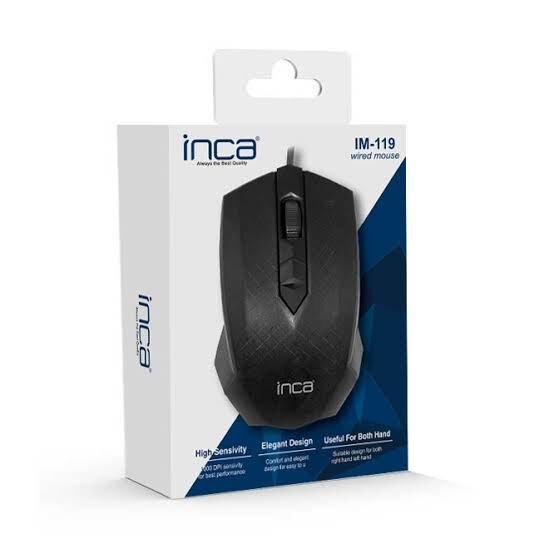 Inca IM-119 Usb Optik Siyah Mouse