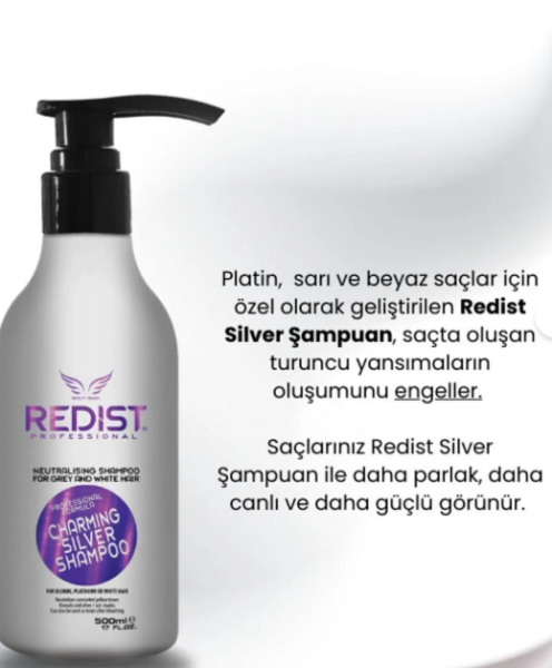 Redist Silver Saç Şampuanı 500 ml