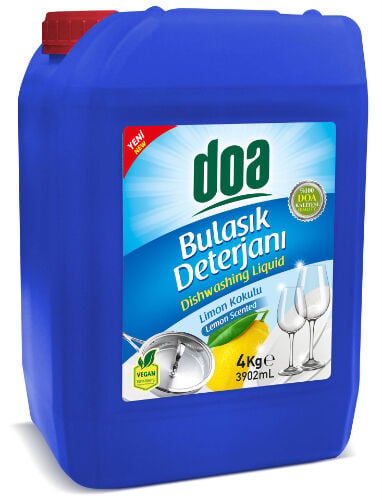 Doa Sıvı Bulaşık Deterjanı Limonlu 4kg