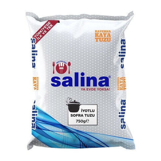Salina Kaya Tuzu İyotlu 750gr