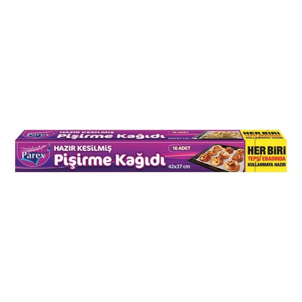 Parex Hazır Kesilmiş Pişirme Kağıdı 10 Lu