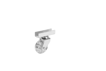 HTS-327 50x20 Şeffaf Makaralı Uzun U Tablalı Teker
