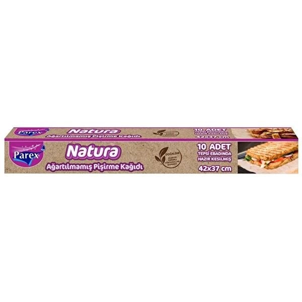 Parex Natura Ağartılmamış Pişirme Kağıdı 10 lu