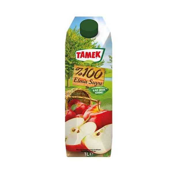 Tamek %100 Elma Su. Crystal 1000cc