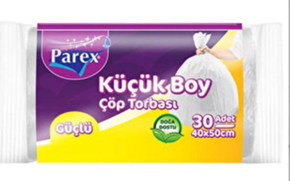 Parex Güçlü Çop Torbası Mini Boy