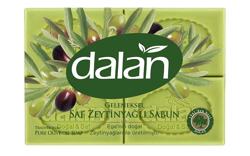 Dalan Banyo Kalıp Sabun Zeytinyağlı 4*125gr