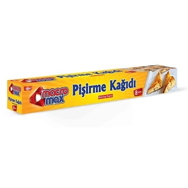Macromax Hazır Kesilmiş Yağlı Pişirme Kağıdı