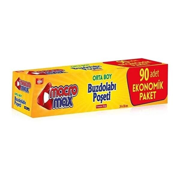 Macromax Buzdolabı Poşeti Orta Boy 90 lı