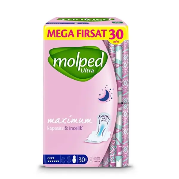 Molped Anatomik Gece Mega 30lu
