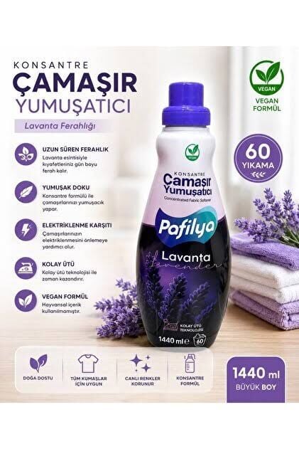 Pafilya Kon.Yumuşatıcı Lavanta 1440ml