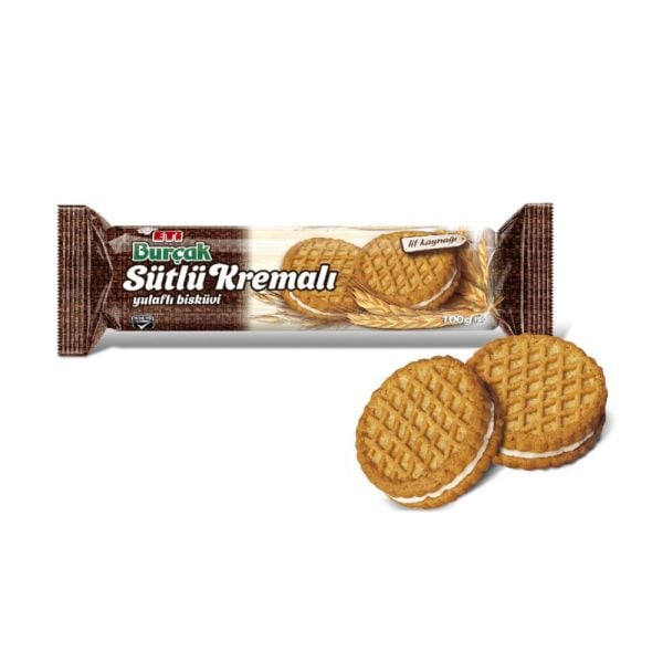 Eti Burçak Sütlü Kremalı 100gr