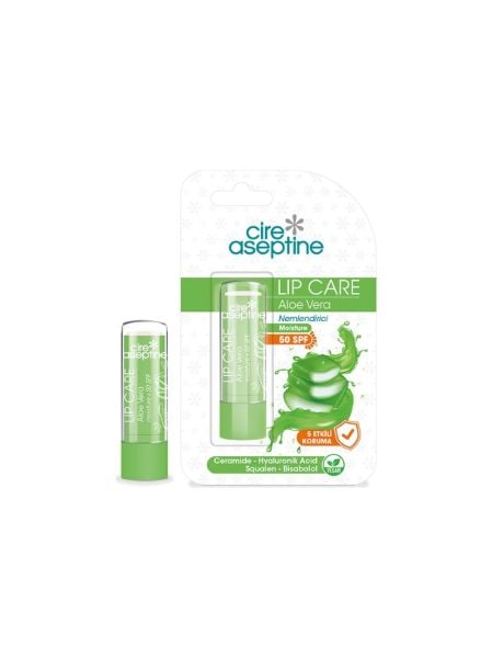 Cire Aseptine Dudak Bakım Kremi Aloevera