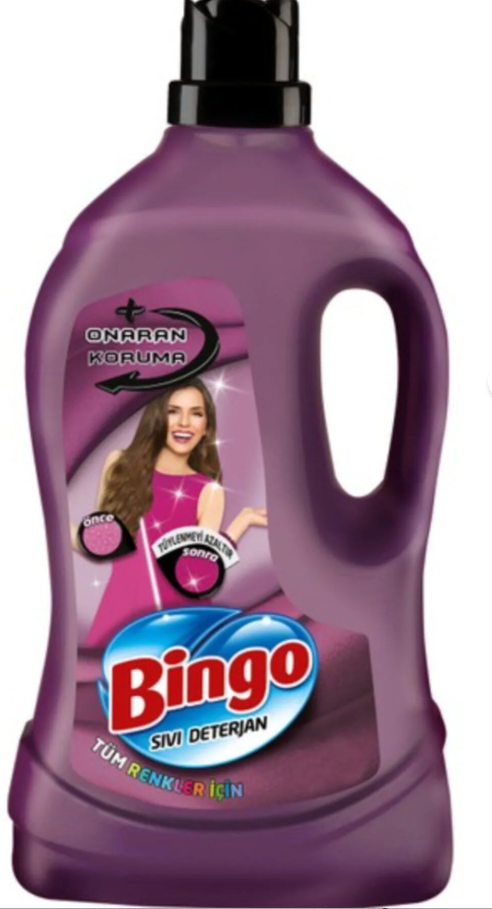 Bingo Sıvı Deterjan Onaran Koruma 3 Lt
