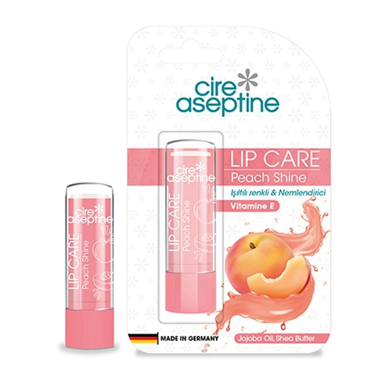Cire Aseptine Dudak Bakım Kremi Şeftali