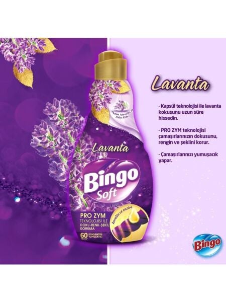 Bingo Soft Konsantre Lavanta 1440ml