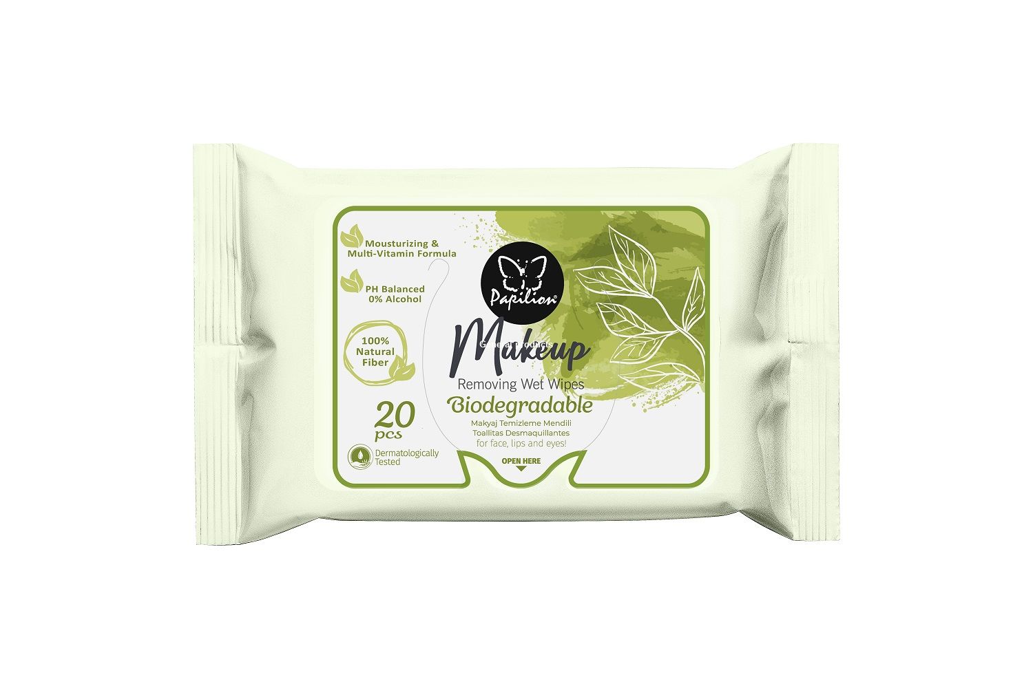 Papilion Make Up Biodegradable 20li
