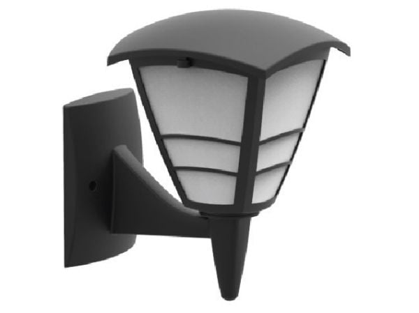 Horoz Yonca-2 Bahçe Armatürü Siyah