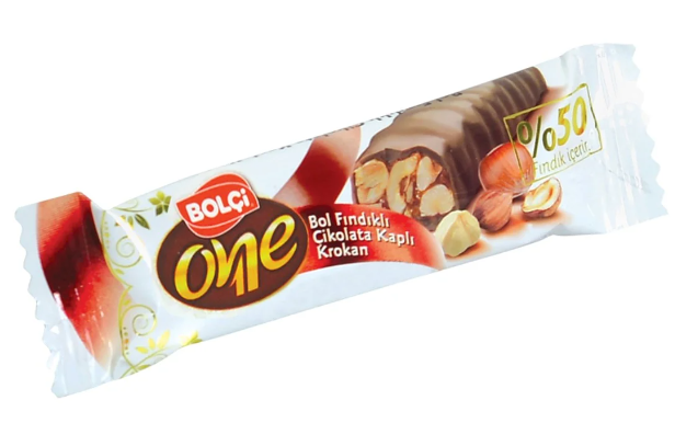 Bolçi Sütlü Fındık Krokan Bar 30gr