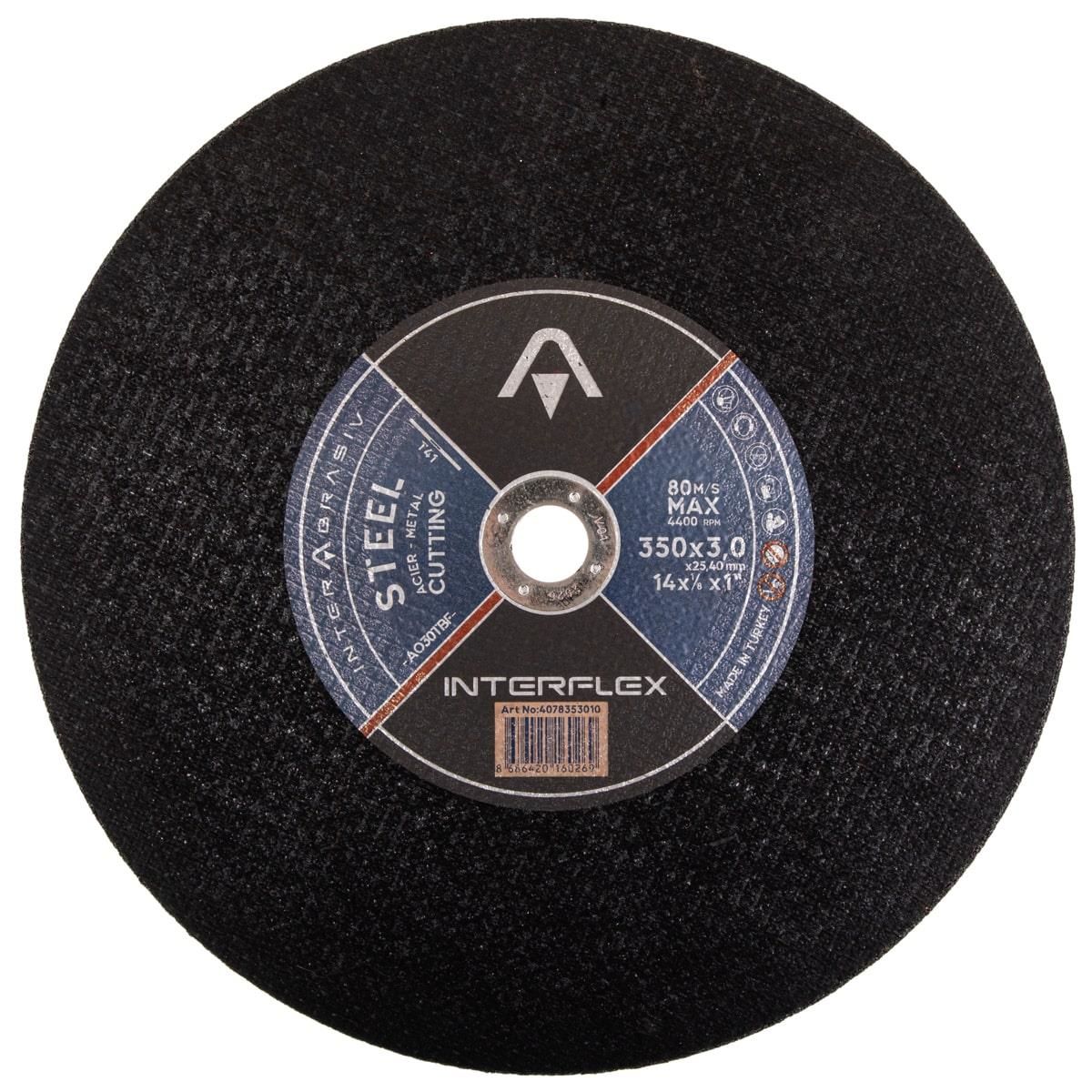 İnterflex Metal Kesme Taşı 350x3.0x25.40mm