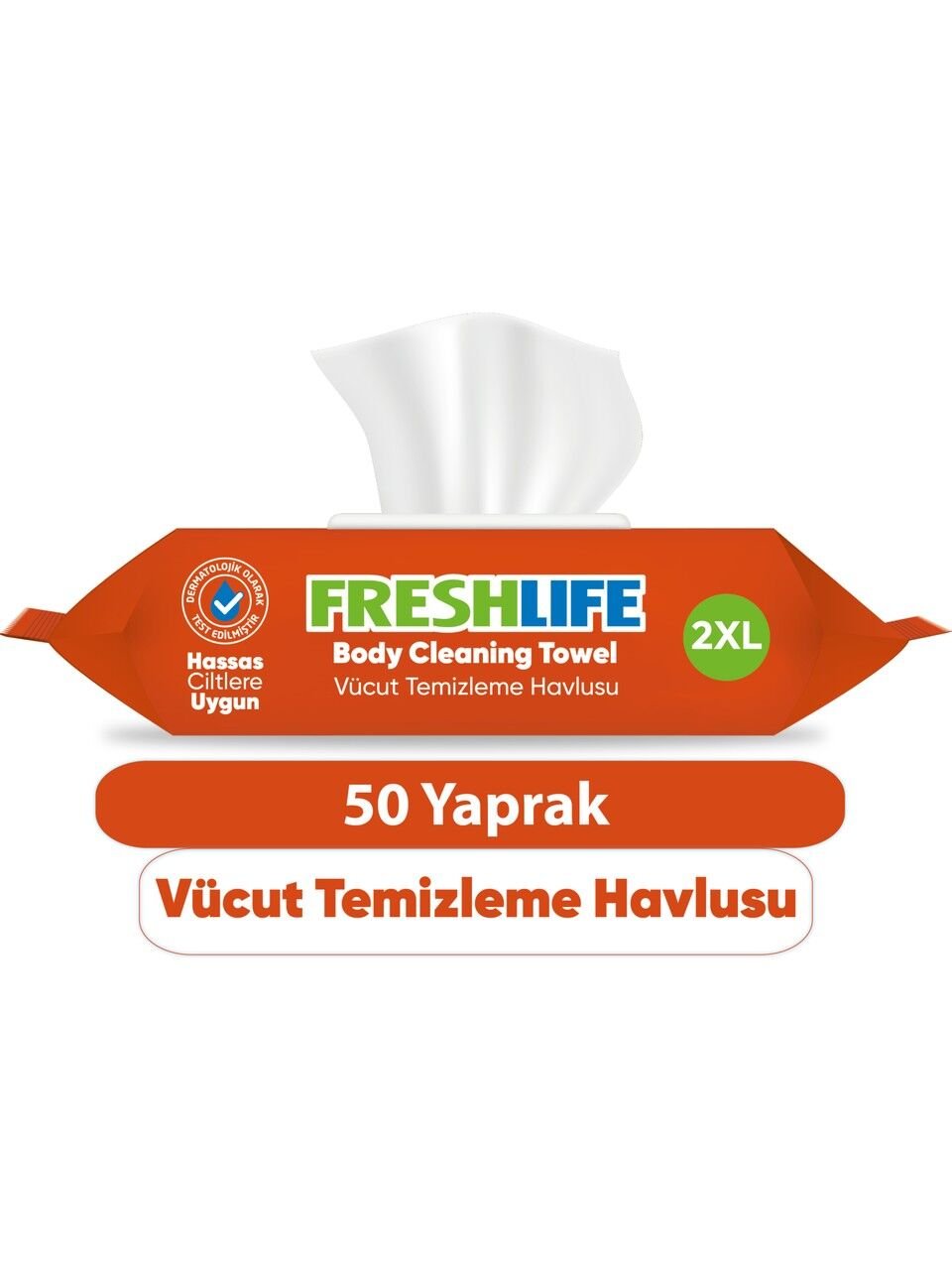 Freshlıfe Vucüt Tem. Mendili 50 li
