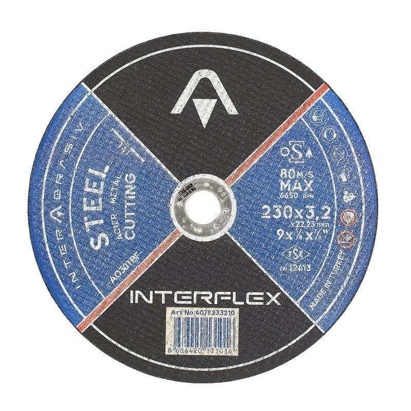 İnterflex Metal Kesme Taşı 230x3.2x22.23mm