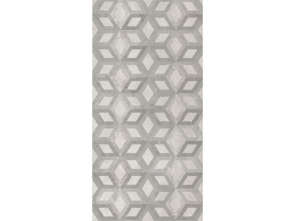 Kale İda Seramik Tuna FON-50234 30x60 Geo Dekor Gri