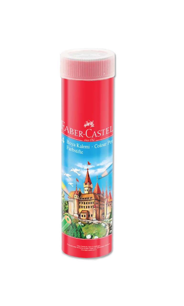 Faber-Castell Metal Tüp Boya Kalemi 24 Renk