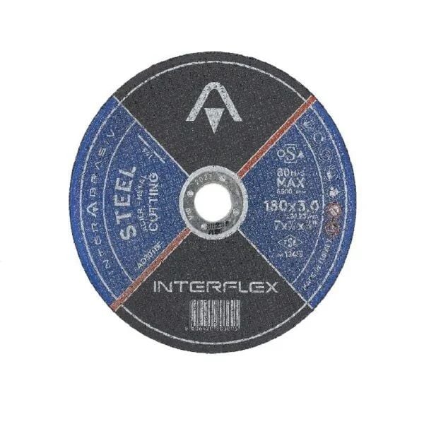 İnterflex Metal Kesme Taşı 180x3.0x22.23mm