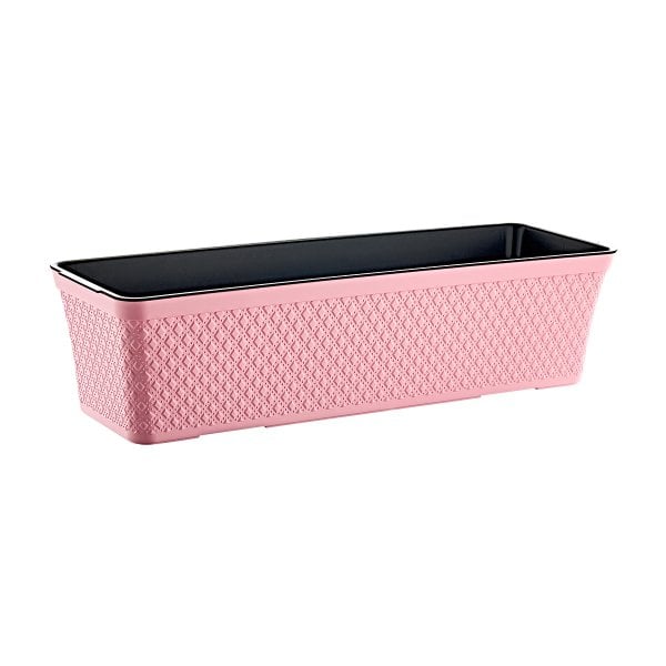 Sümbül Balkon Saksı Toz Pembe No:2