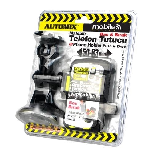 Automix Bas Bırak Mafsallı Telefon Tutucu