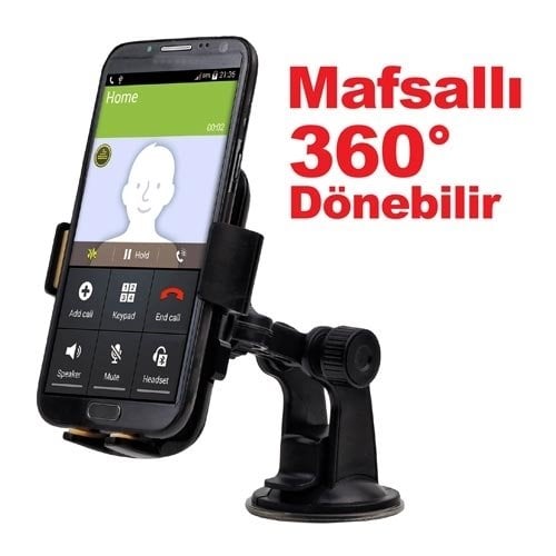 Automix Bas Bırak Mafsallı Telefon Tutucu