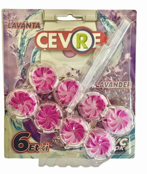 Çevre Klozet Blok Lavanta 2 li
