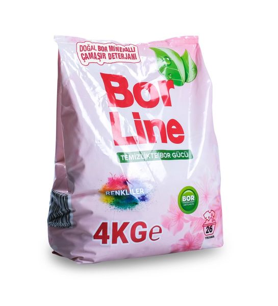 Borline Toz Deterjan Tüm Renkler 4kg