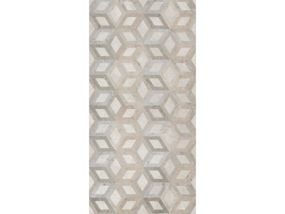 Kale İda Seramik Tuna FON-50233 30x60 Geo Dekor Kahve