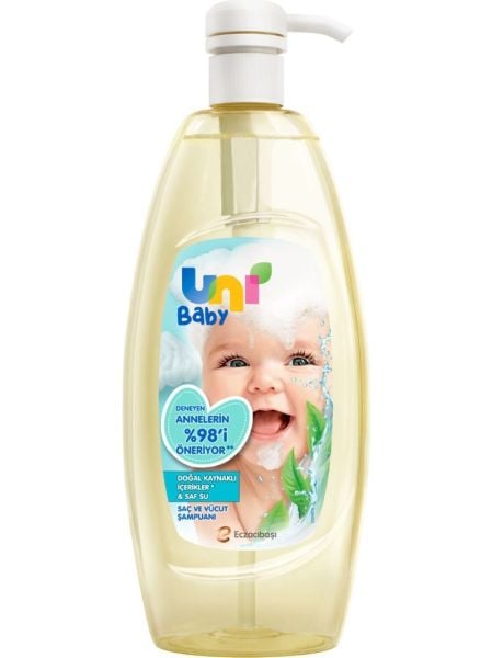 Uni Baby Şampuan 700ml+Aktif Mendil 52 li
