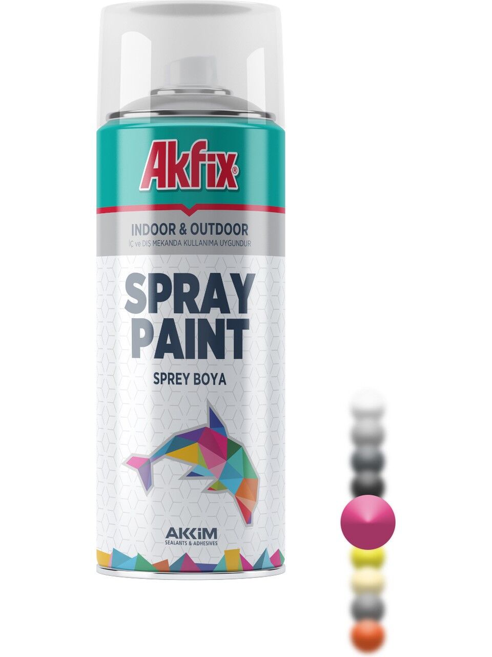 Akfix RAL4003 Pembe Sprey Boya 400ml